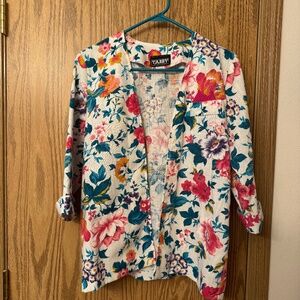 Tabby of California vintage flower sport coat 🌺  💐